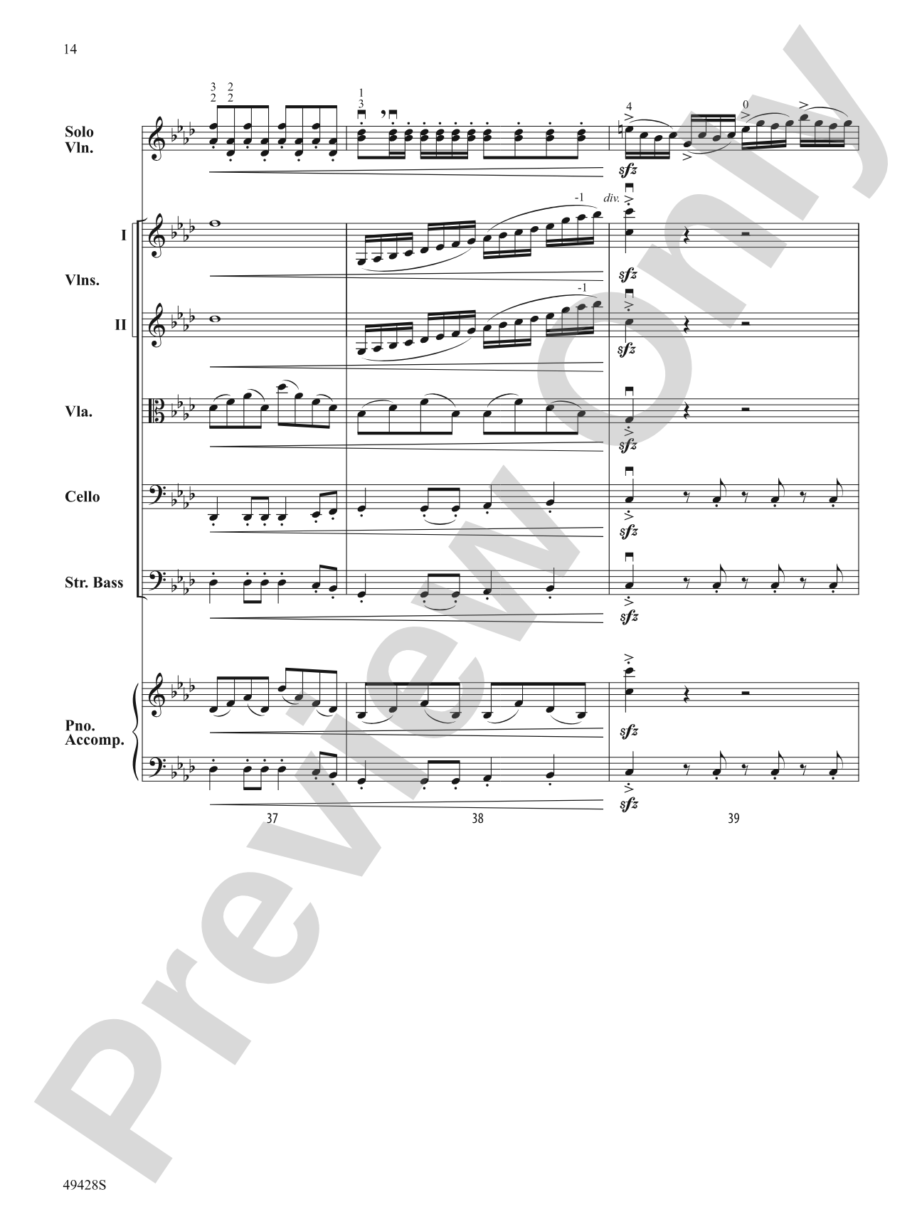 Vivaldi Rocks: String Orchestra Conductor Score & Parts