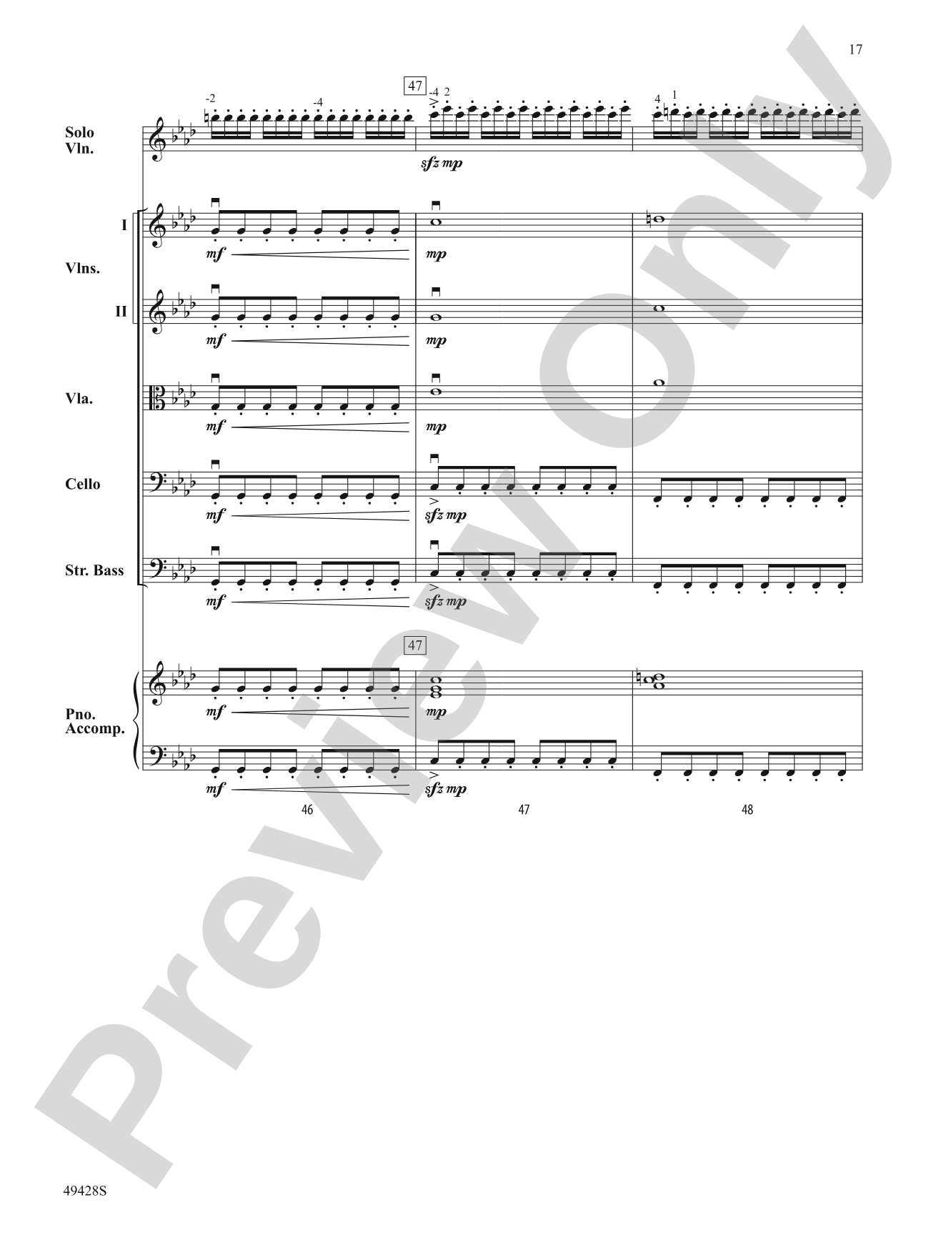 Vivaldi Rocks: String Orchestra Conductor Score & Parts