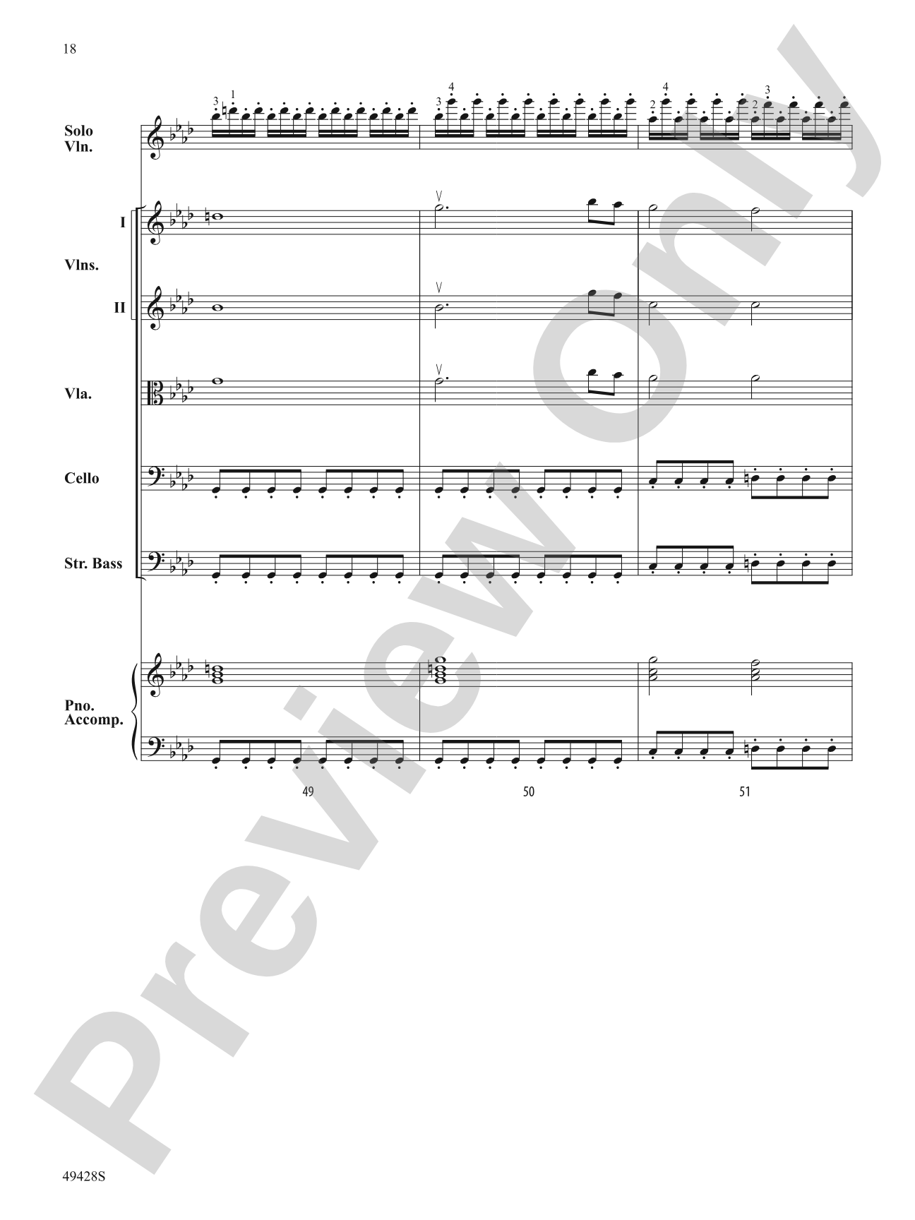Vivaldi Rocks: String Orchestra Conductor Score & Parts