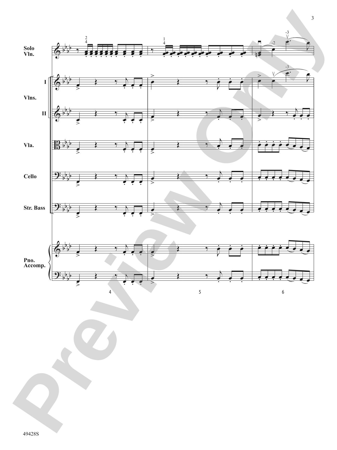 Vivaldi Rocks: String Orchestra Conductor Score & Parts