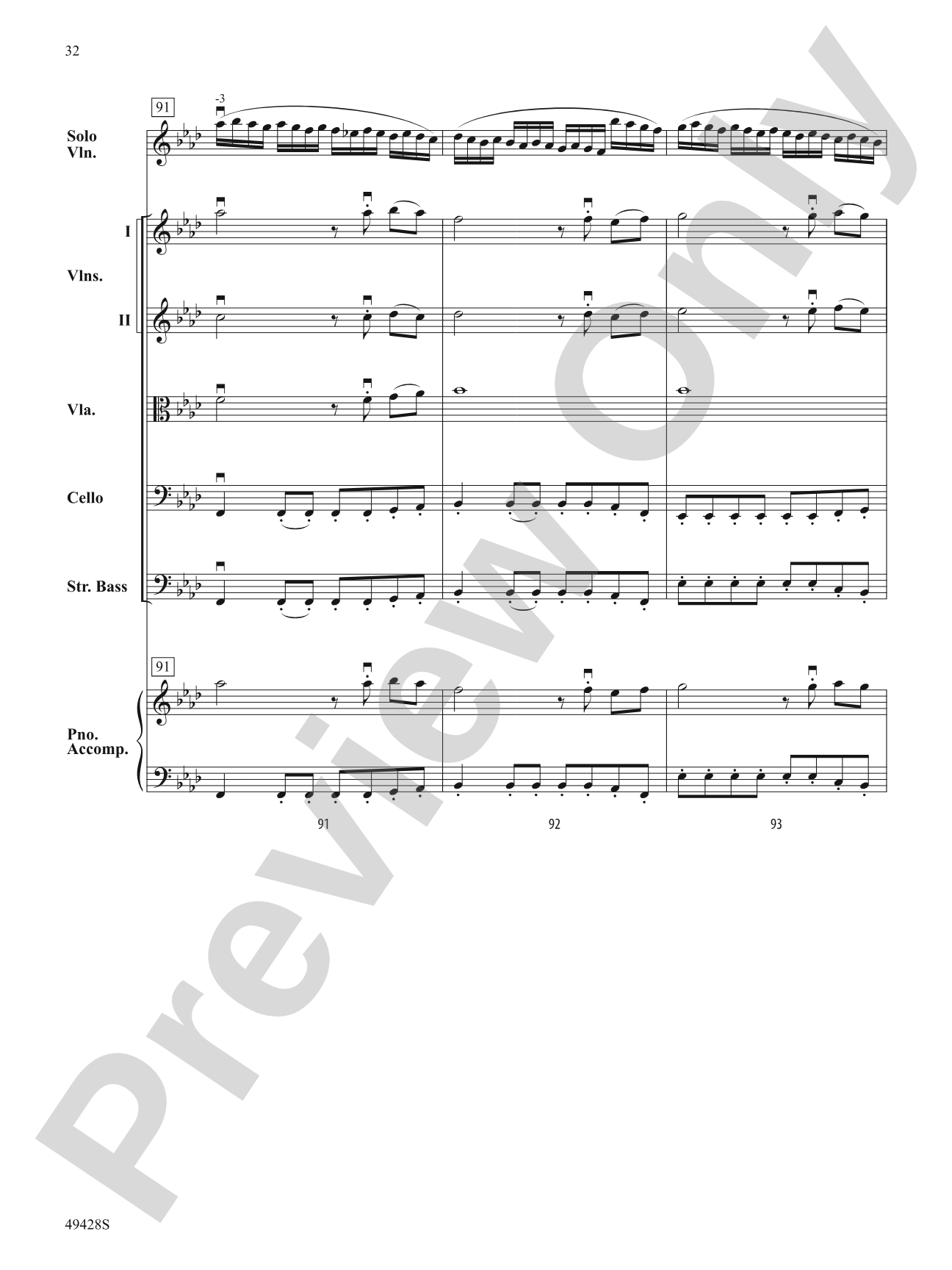 Vivaldi Rocks: String Orchestra Conductor Score & Parts