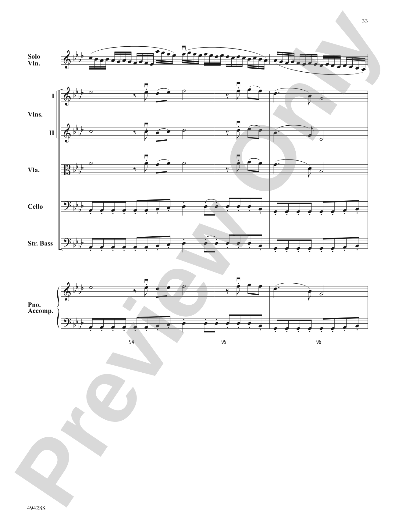 Vivaldi Rocks: String Orchestra Conductor Score & Parts