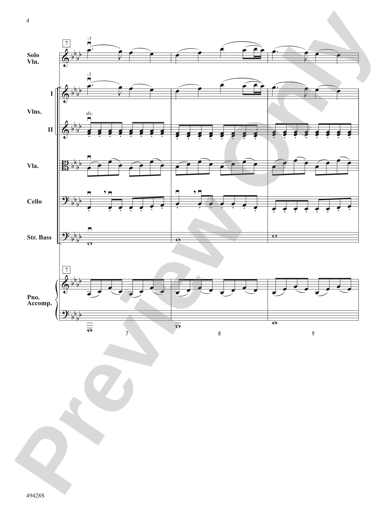 Vivaldi Rocks: String Orchestra Conductor Score & Parts