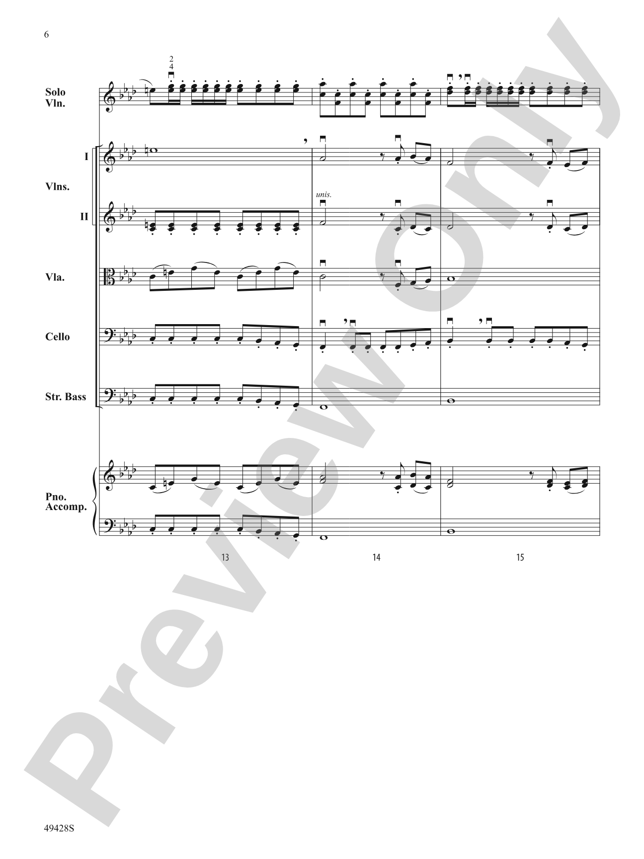 Vivaldi Rocks: String Orchestra Conductor Score & Parts