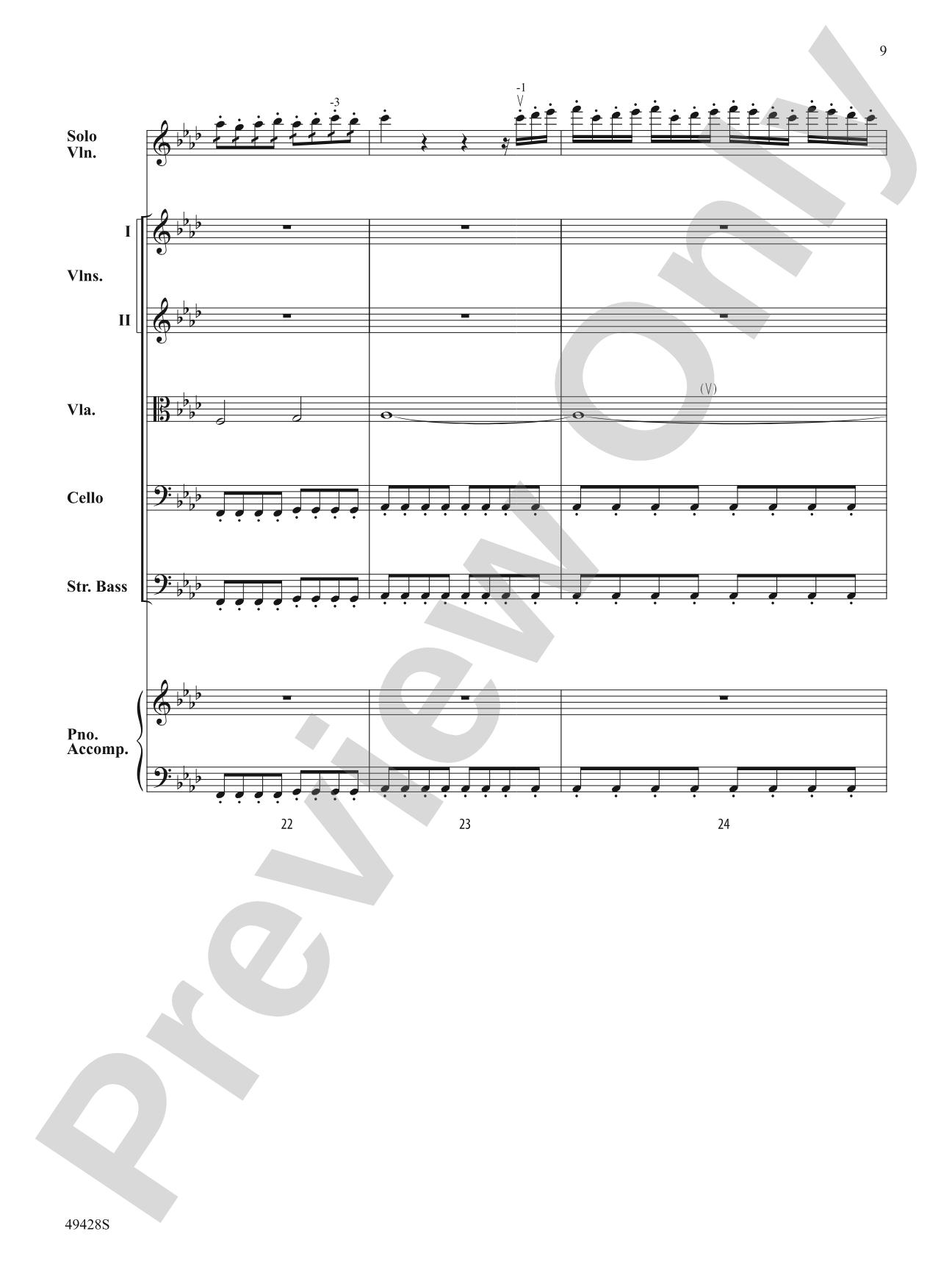 Vivaldi Rocks: String Orchestra Conductor Score & Parts