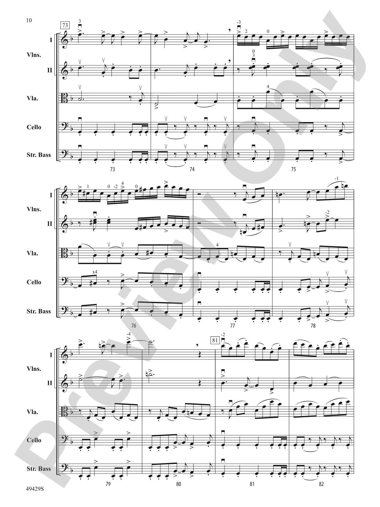 LuminoCity: String Orchestra Conductor Score & Parts
