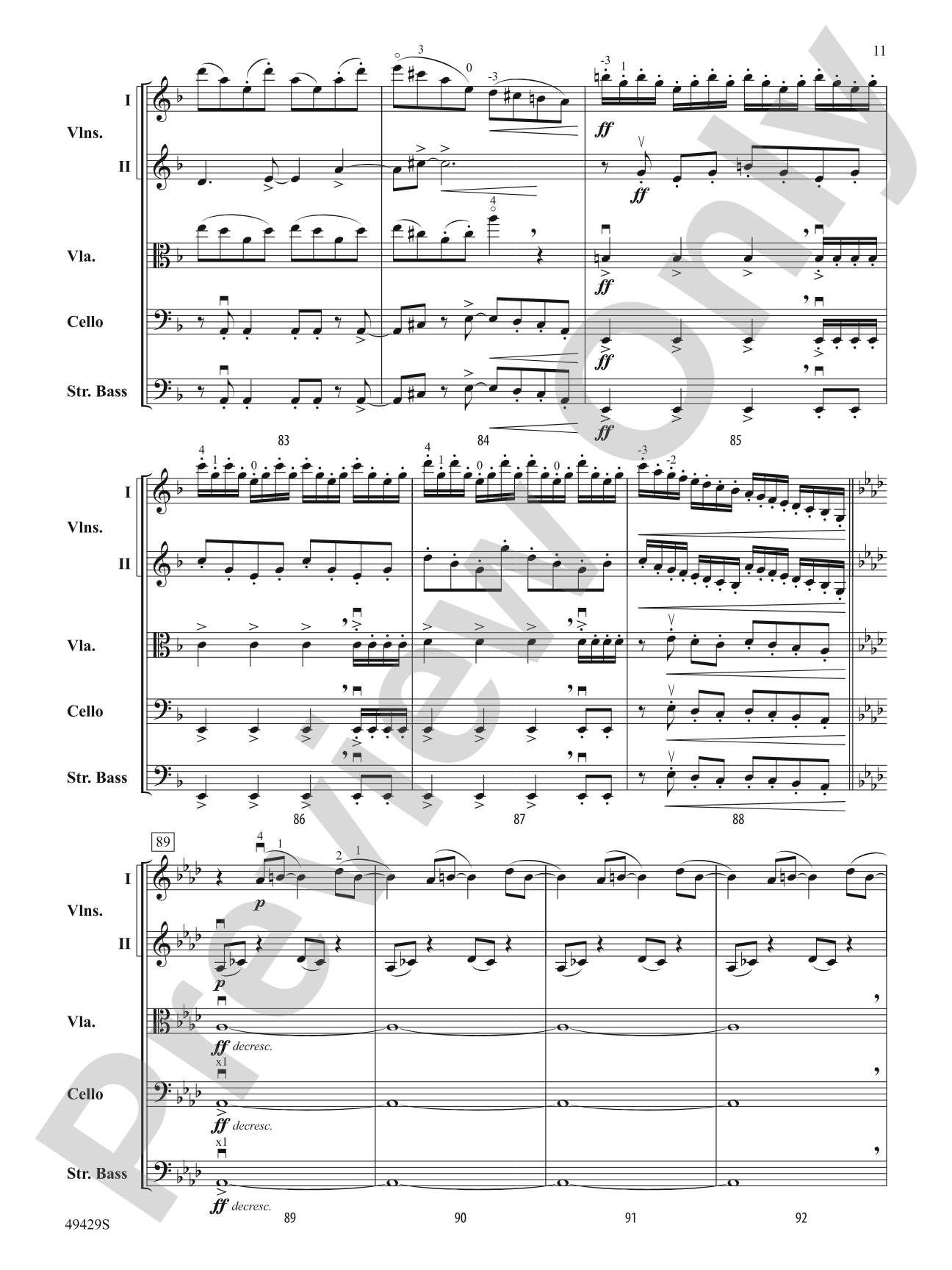 LuminoCity: String Orchestra Conductor Score & Parts