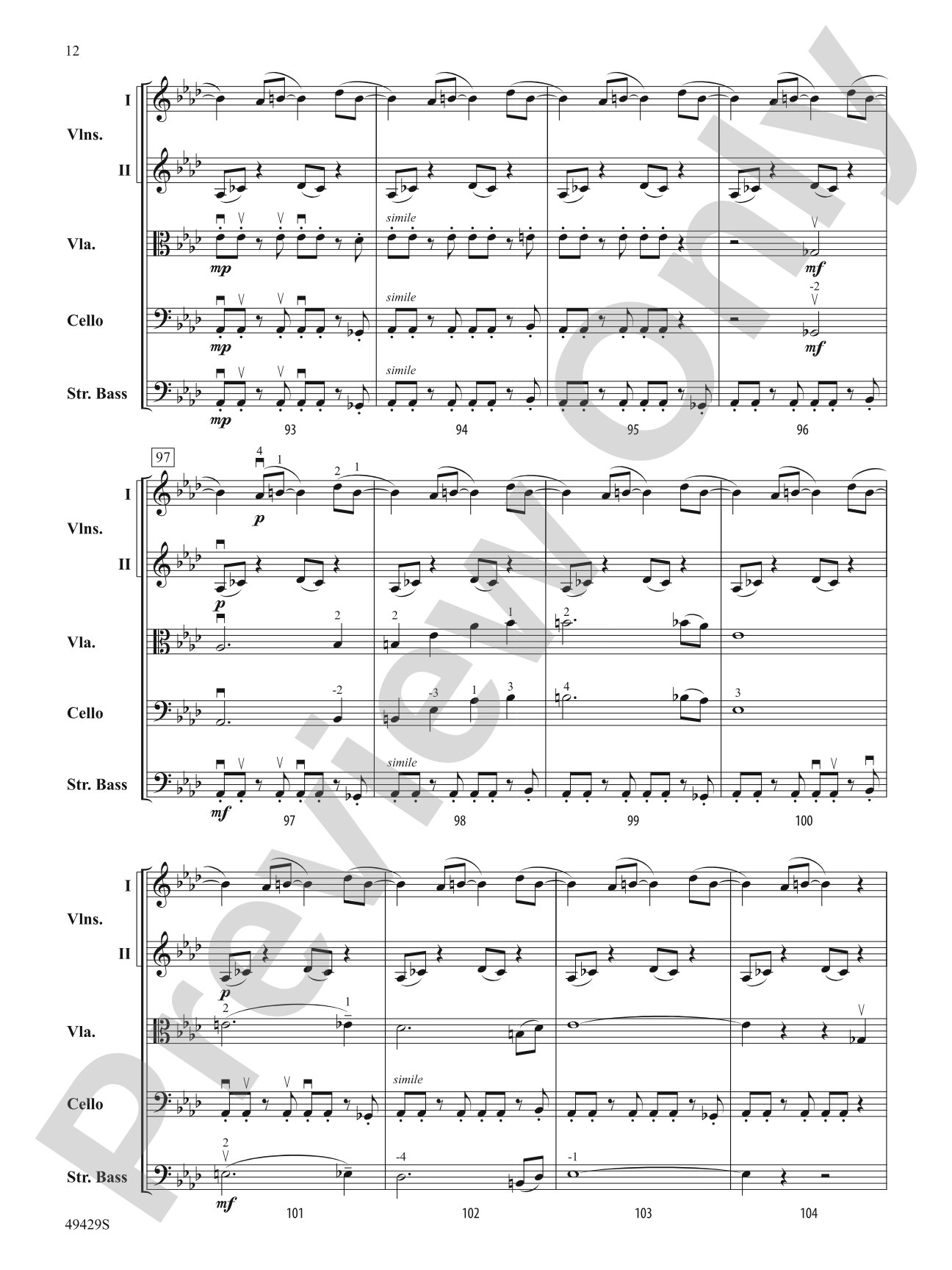 LuminoCity: String Orchestra Conductor Score & Parts