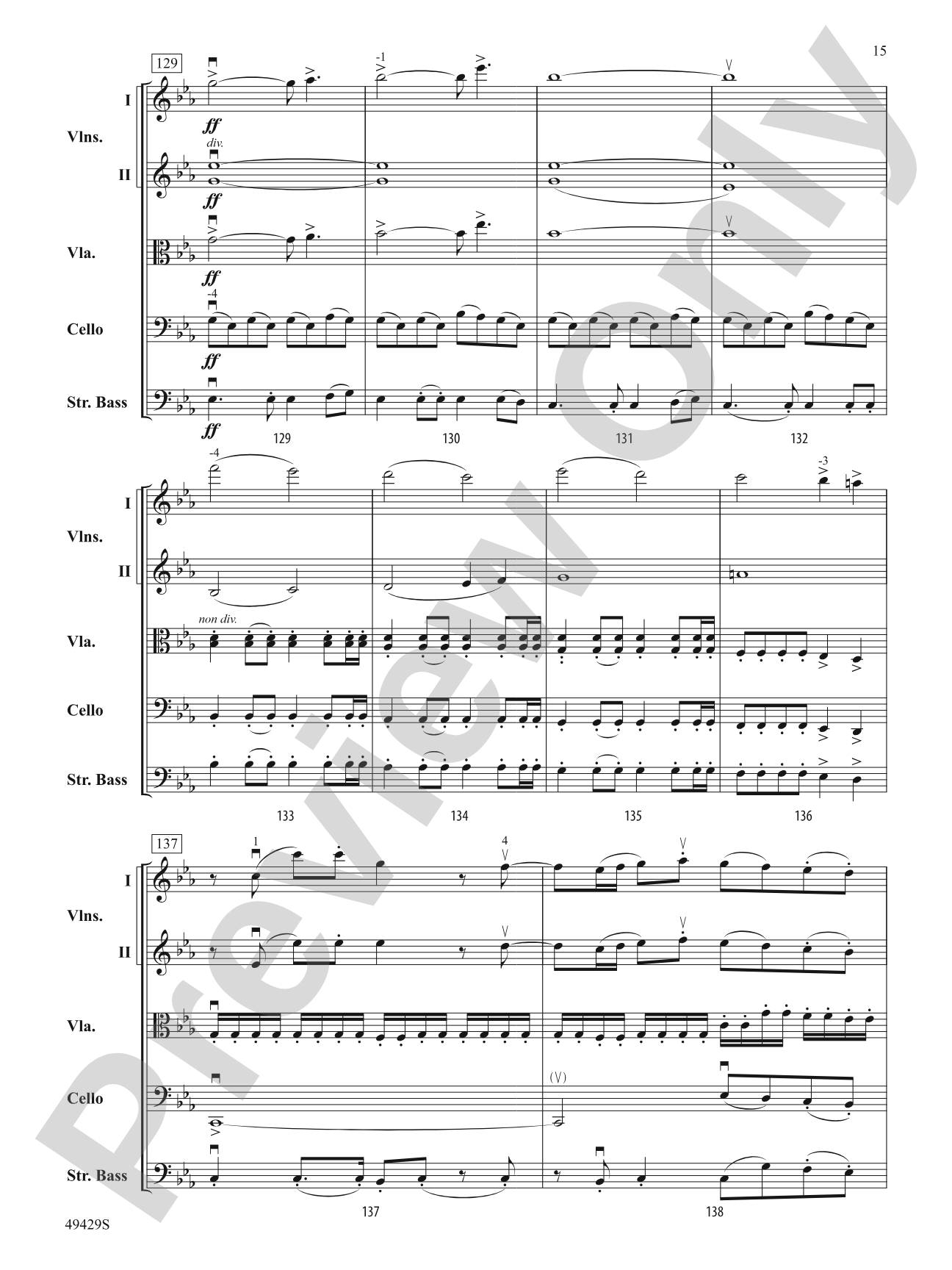 LuminoCity: String Orchestra Conductor Score & Parts