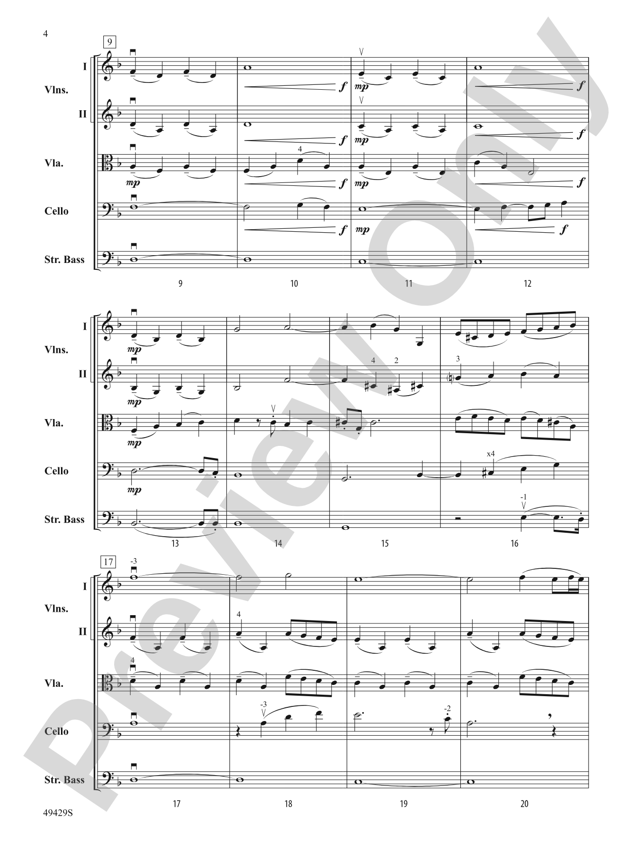 LuminoCity: String Orchestra Conductor Score & Parts