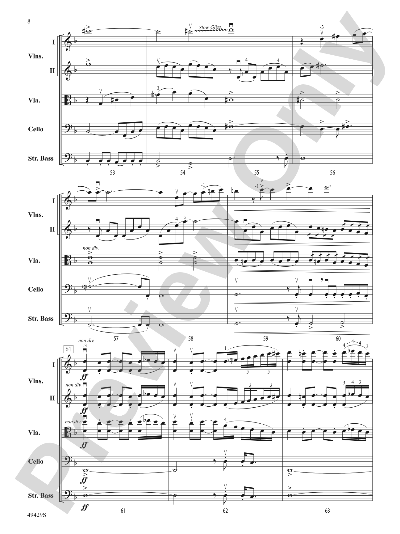 LuminoCity: String Orchestra Conductor Score & Parts
