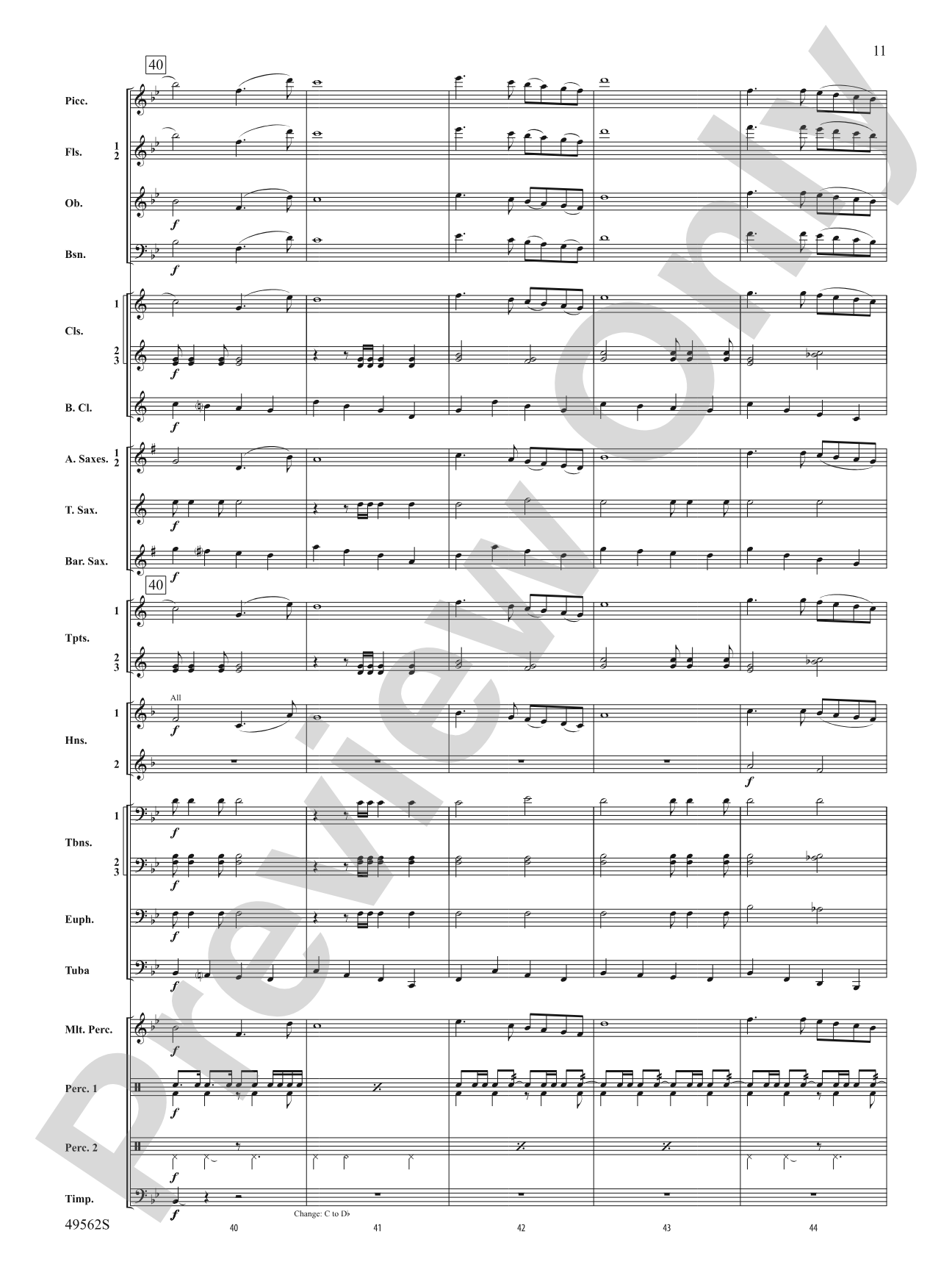 Proudly They Served: Concert Band Conductor Score & Parts