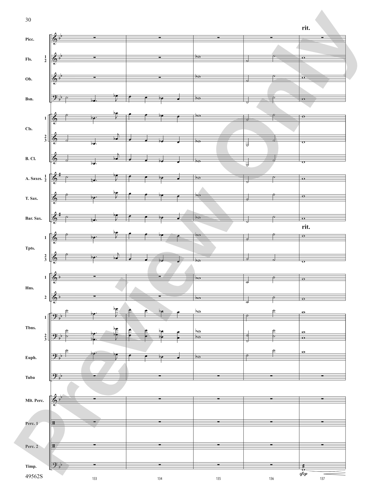 Proudly They Served: Concert Band Conductor Score & Parts