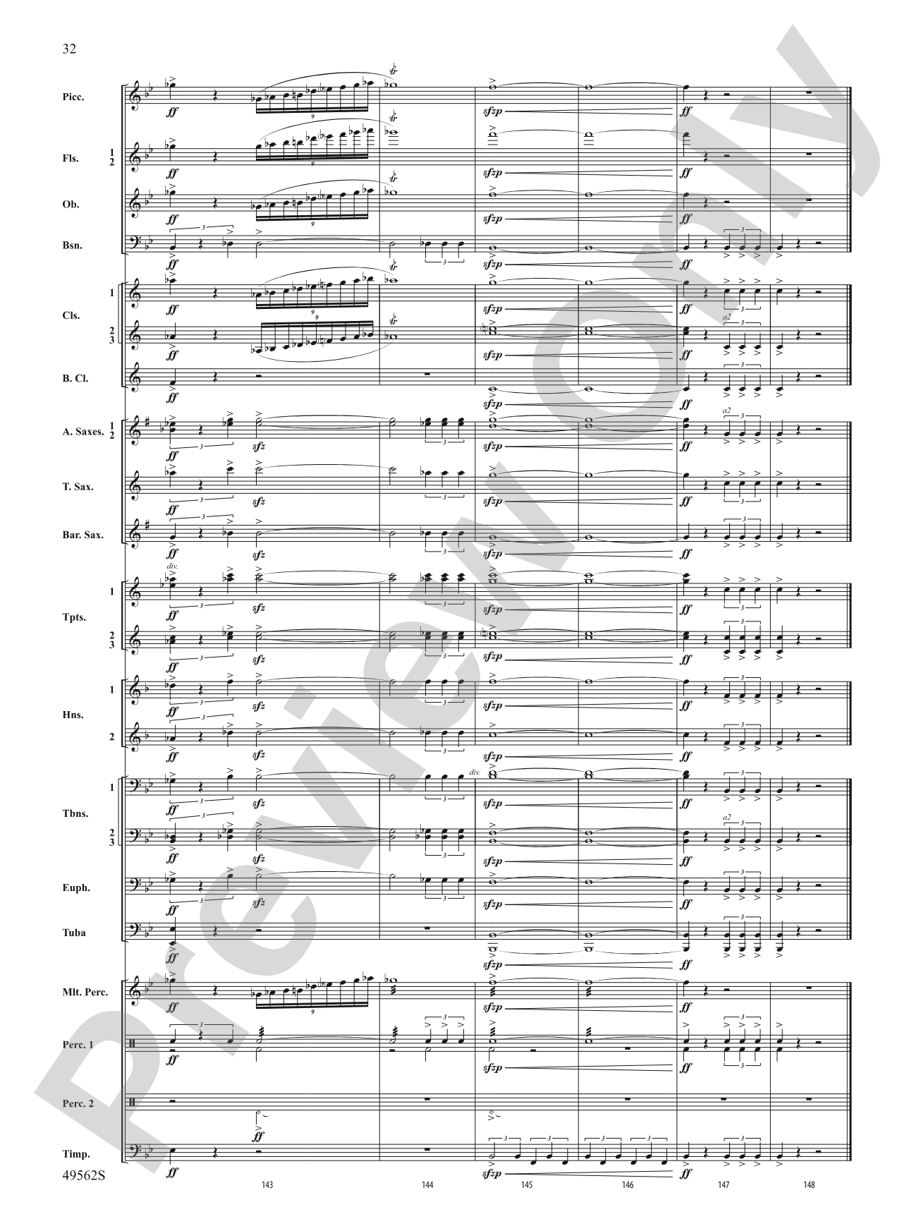 Proudly They Served: Concert Band Conductor Score & Parts