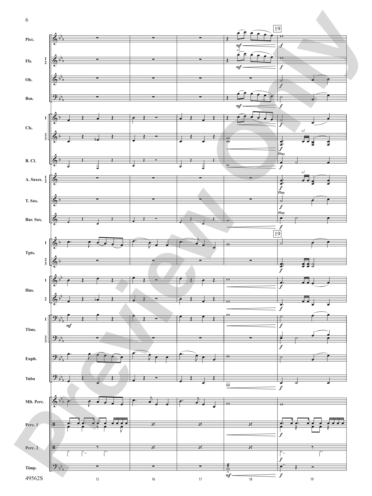 Proudly They Served: Concert Band Conductor Score & Parts