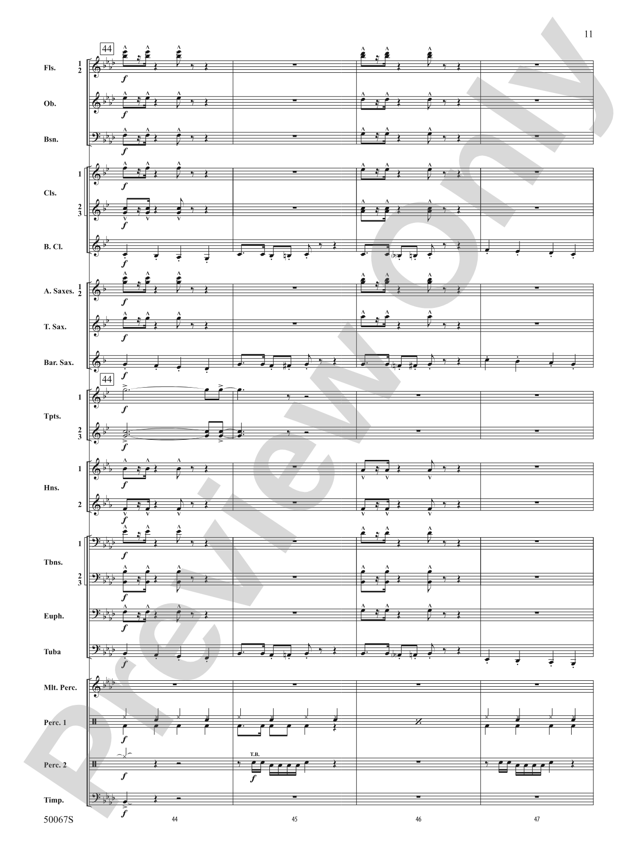 David Bowie: The Hits: Concert Band Conductor Score & Parts