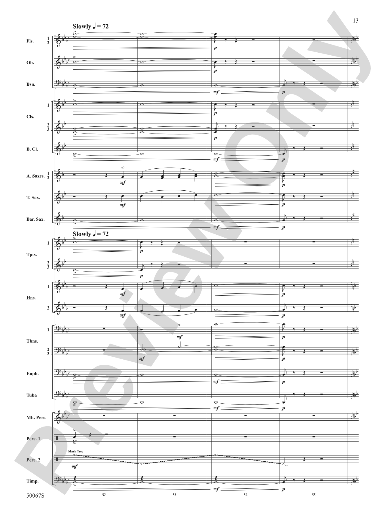 David Bowie: The Hits: Concert Band Conductor Score & Parts