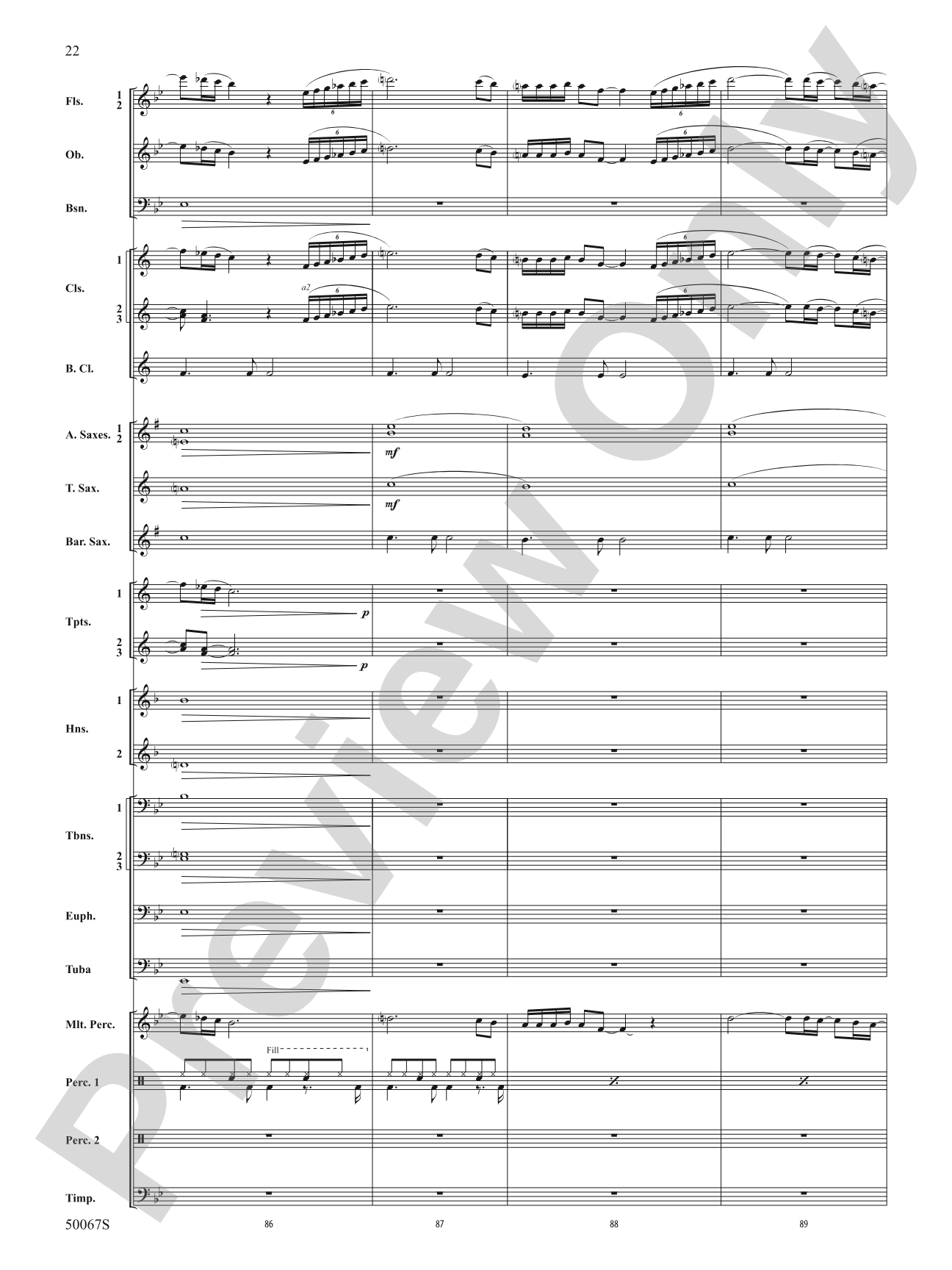 David Bowie: The Hits: Concert Band Conductor Score & Parts