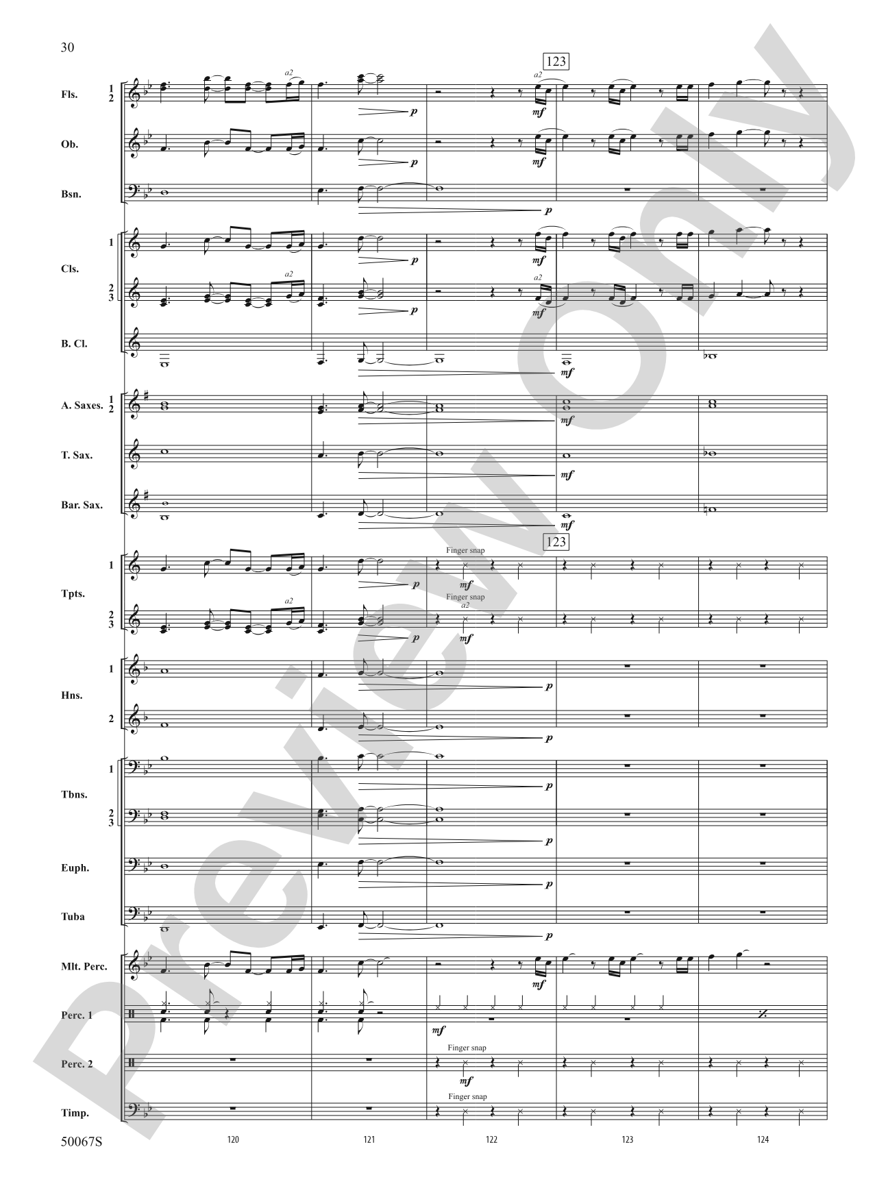 David Bowie: The Hits: Concert Band Conductor Score & Parts