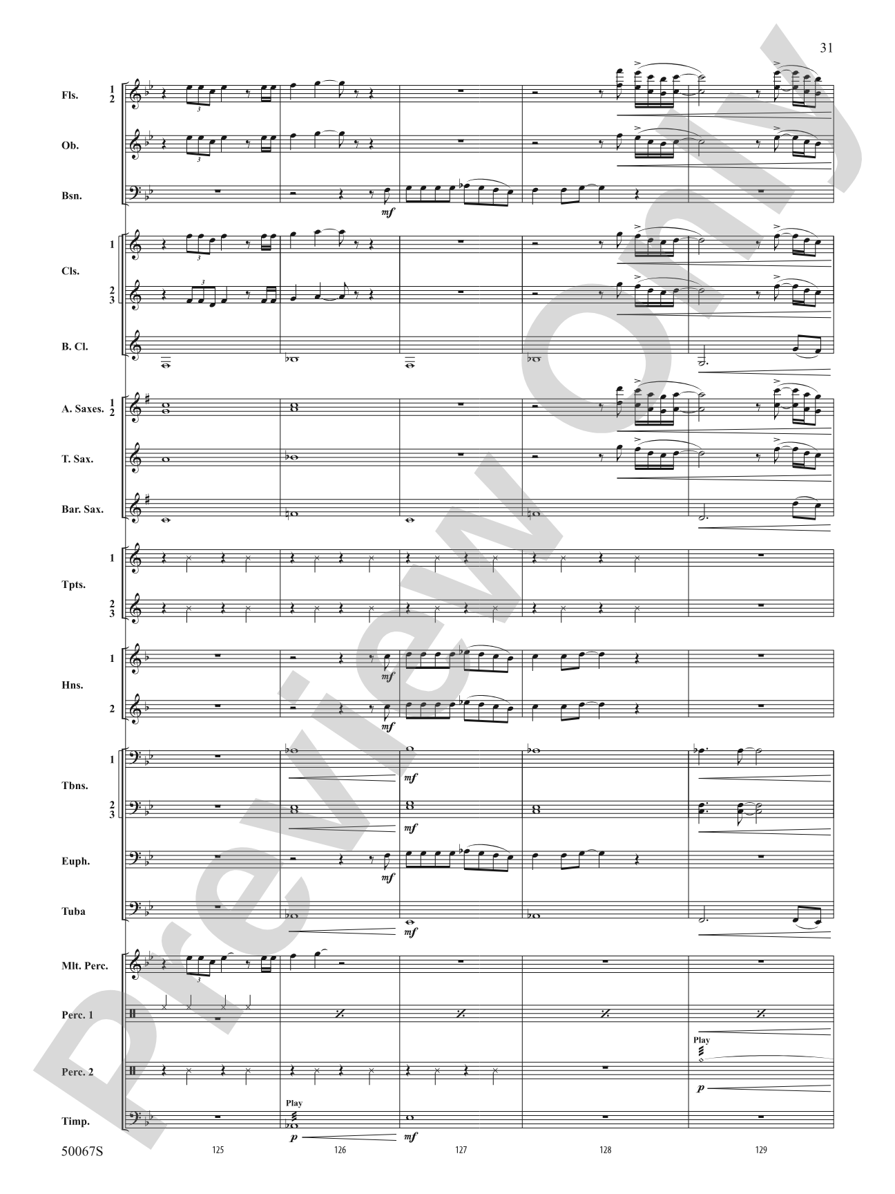 David Bowie: The Hits: Concert Band Conductor Score & Parts