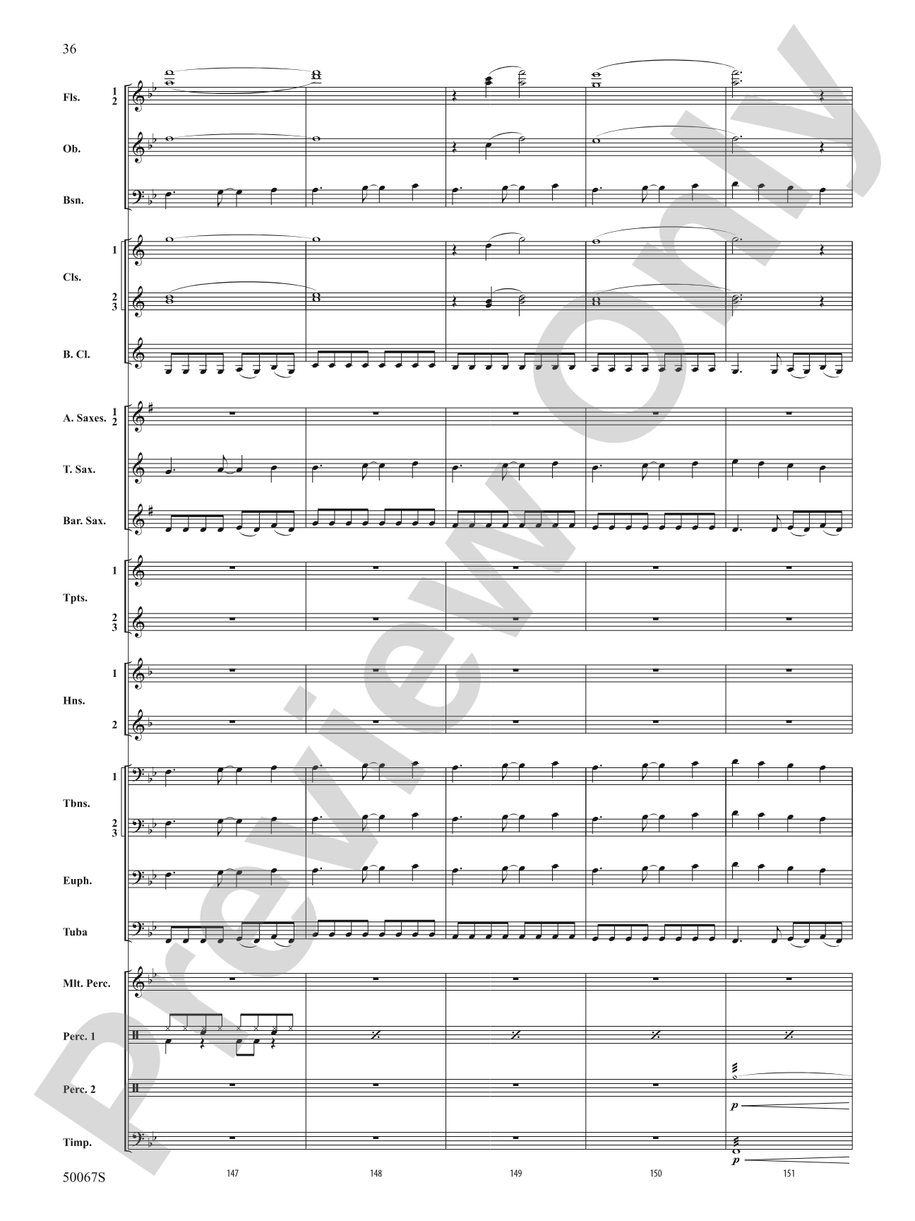 David Bowie: The Hits: Concert Band Conductor Score & Parts