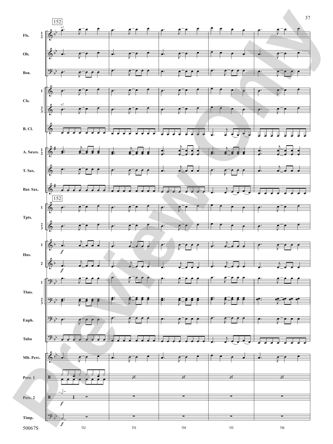 David Bowie: The Hits: Concert Band Conductor Score & Parts