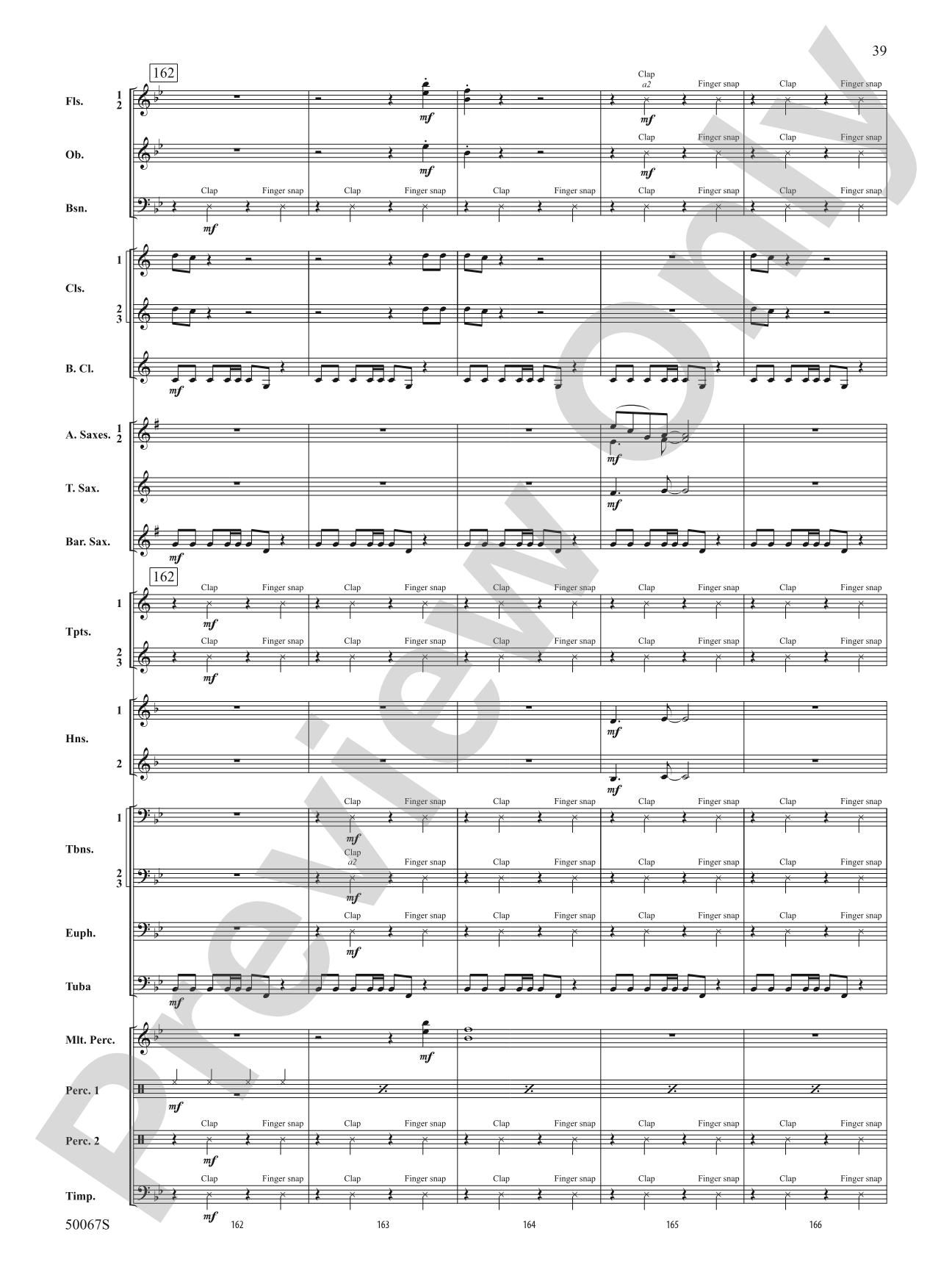David Bowie: The Hits: Concert Band Conductor Score & Parts