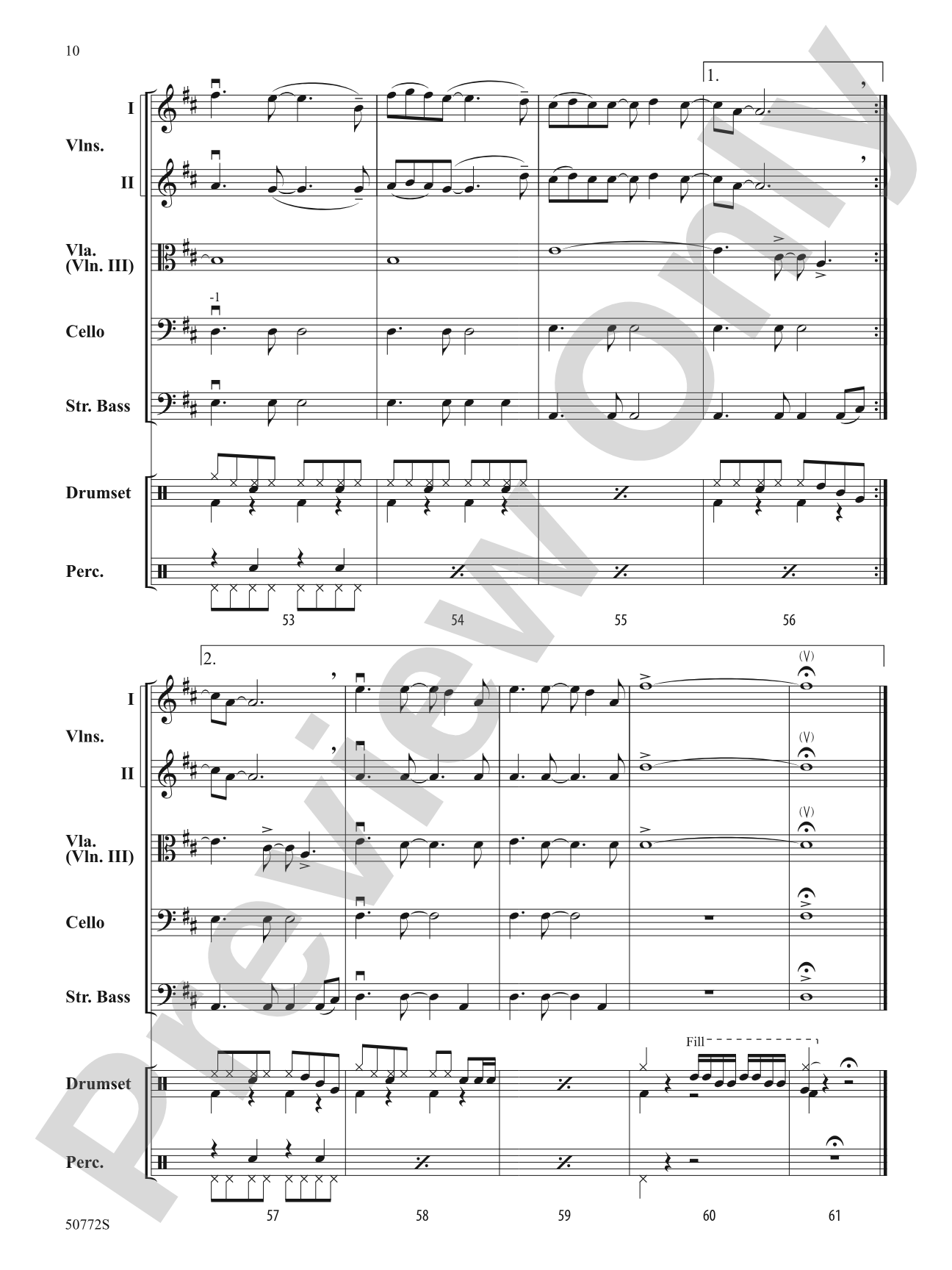 Last Christmas: String Orchestra Conductor Score & Parts