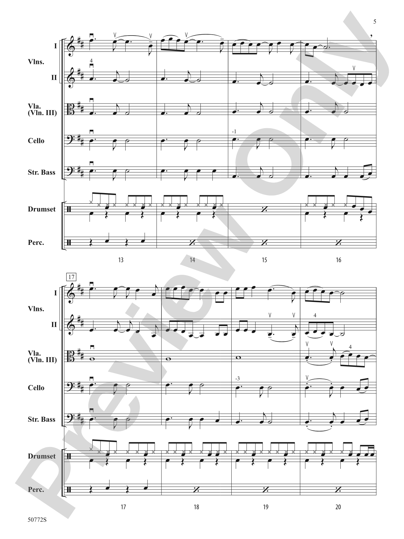 Last Christmas: String Orchestra Conductor Score & Parts