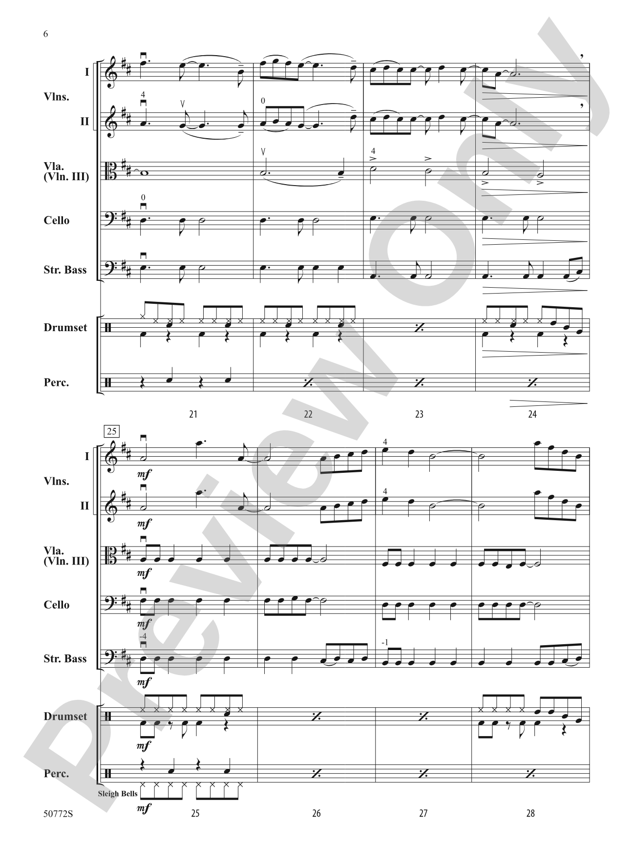 Last Christmas: String Orchestra Conductor Score & Parts