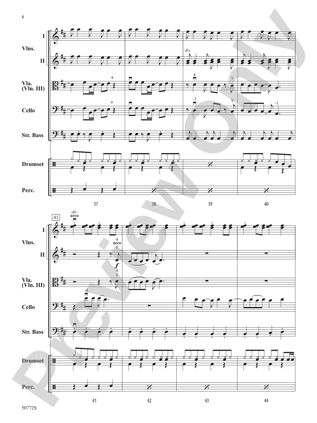 Last Christmas: String Orchestra Conductor Score & Parts
