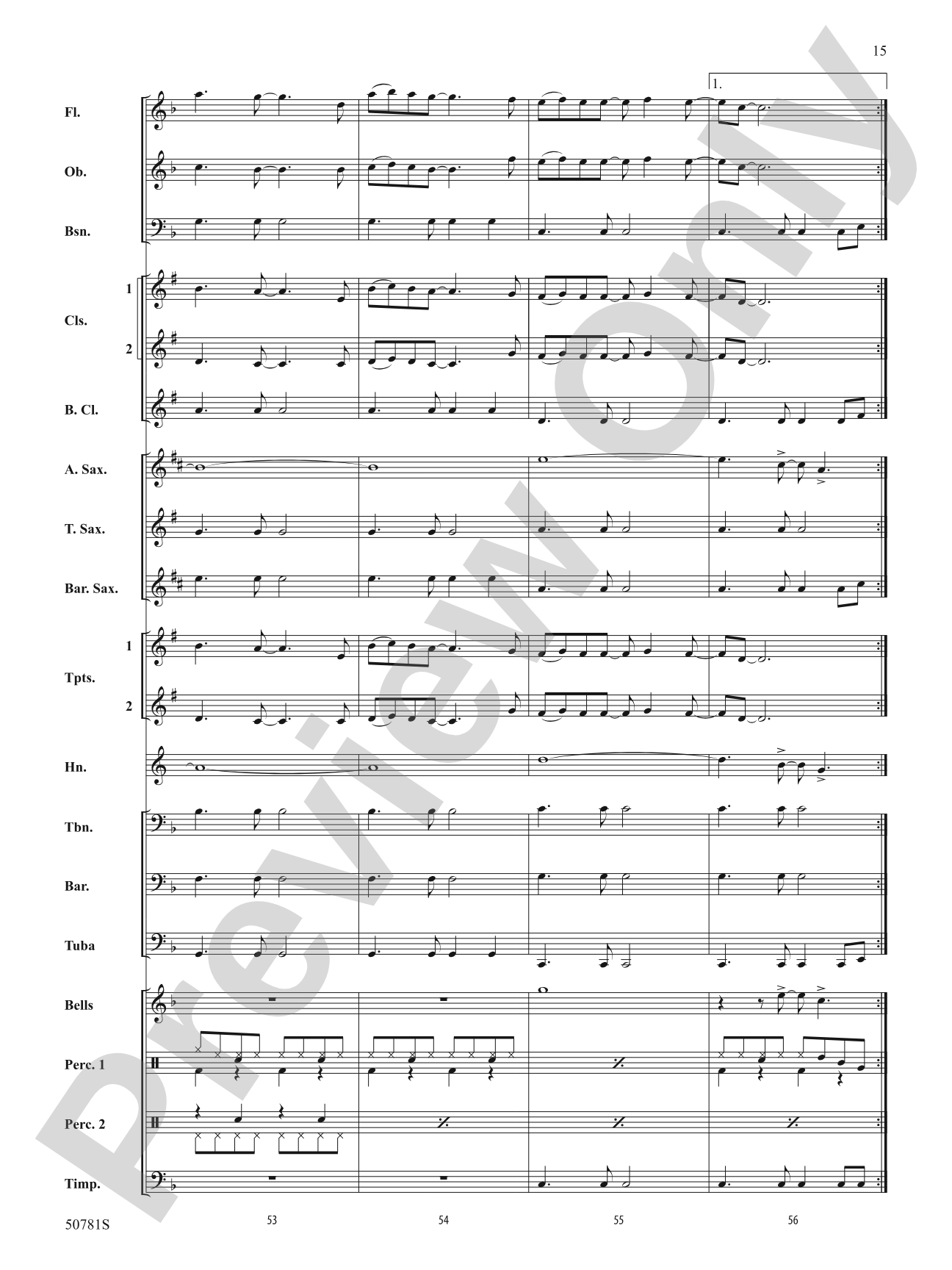 Last Christmas: Concert Band Conductor Score & Parts