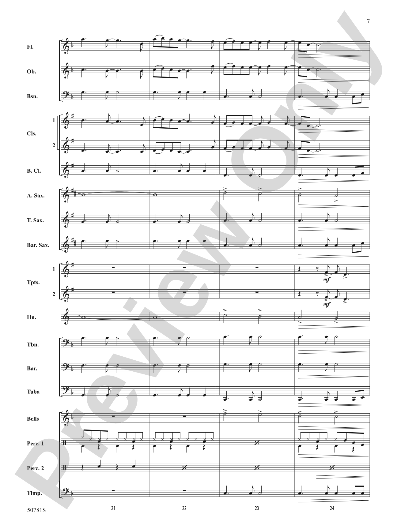 Last Christmas: Concert Band Conductor Score & Parts
