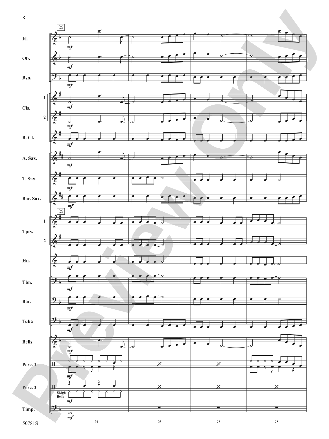 Last Christmas: Concert Band Conductor Score & Parts