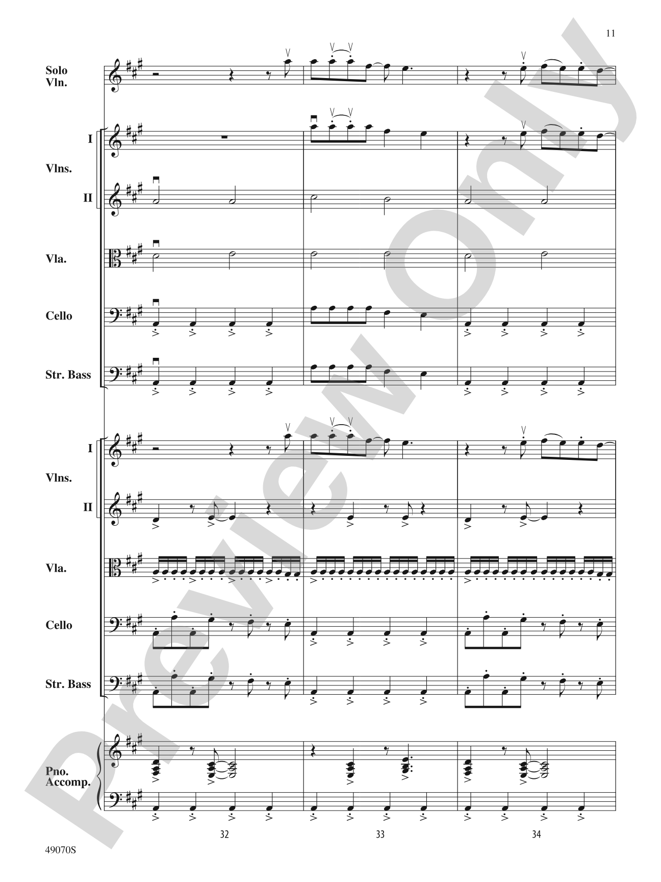 Crazy Train: String Orchestra Conductor Score & Parts