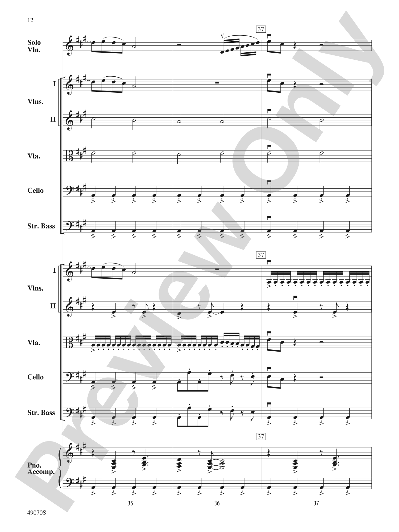 Crazy Train: String Orchestra Conductor Score & Parts