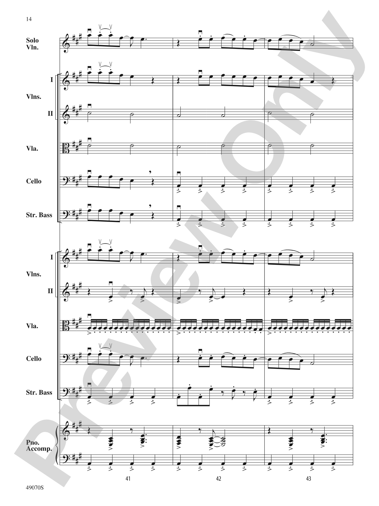 Crazy Train: String Orchestra Conductor Score & Parts