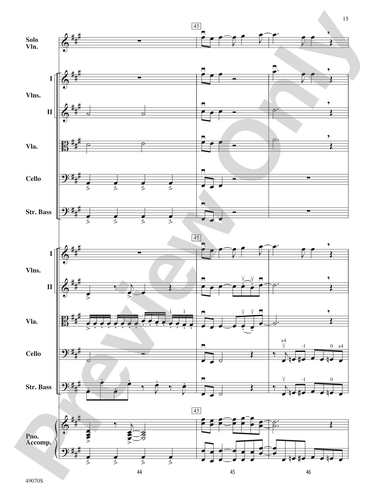 Crazy Train: String Orchestra Conductor Score & Parts
