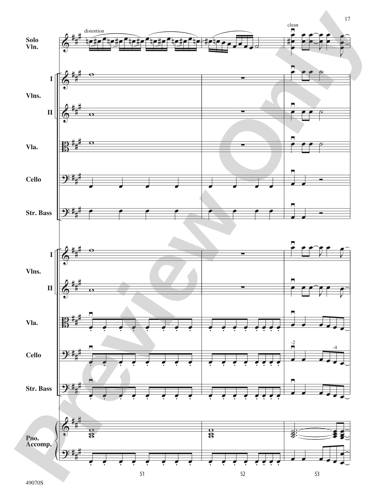 Crazy Train: String Orchestra Conductor Score & Parts