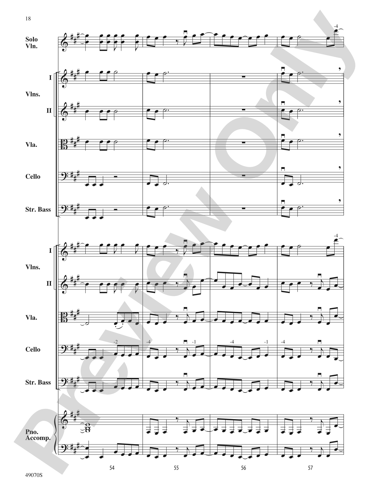 Crazy Train: String Orchestra Conductor Score & Parts