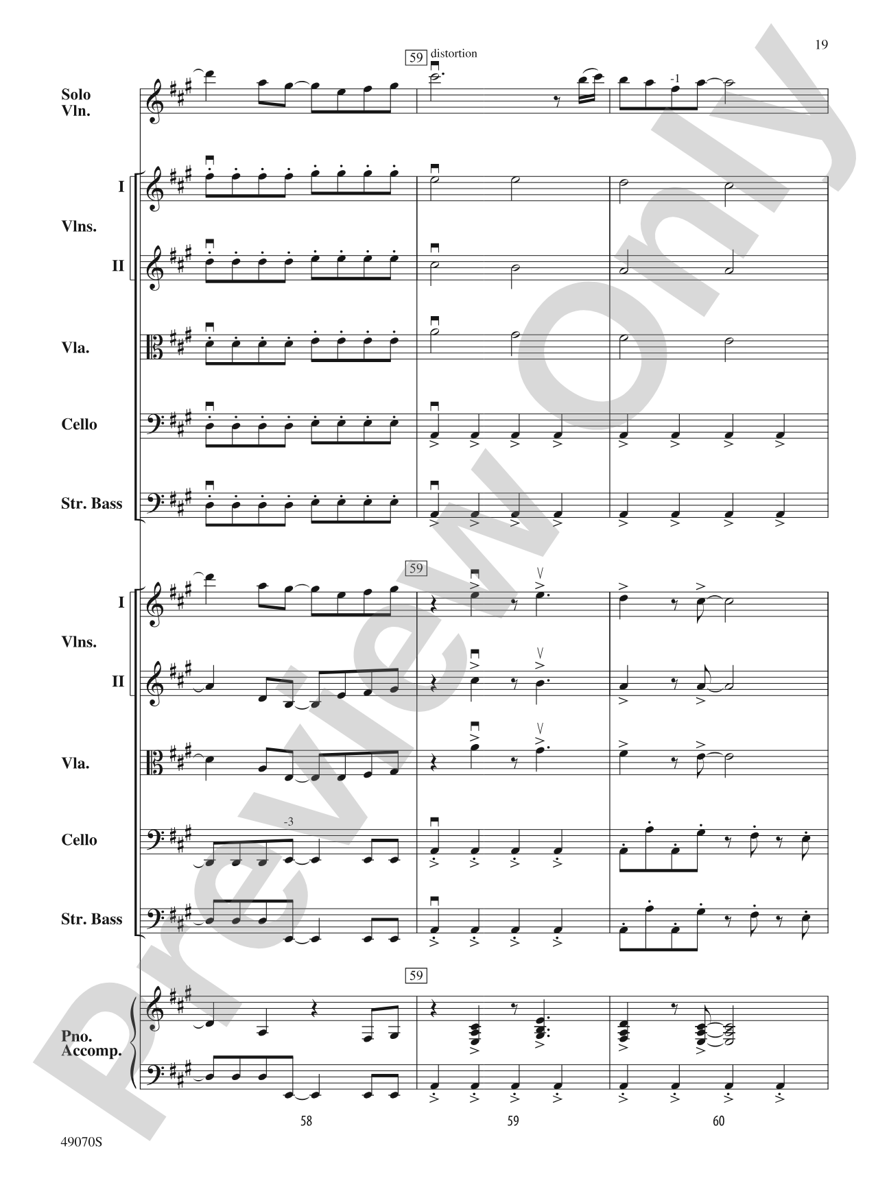 Crazy Train: String Orchestra Conductor Score & Parts
