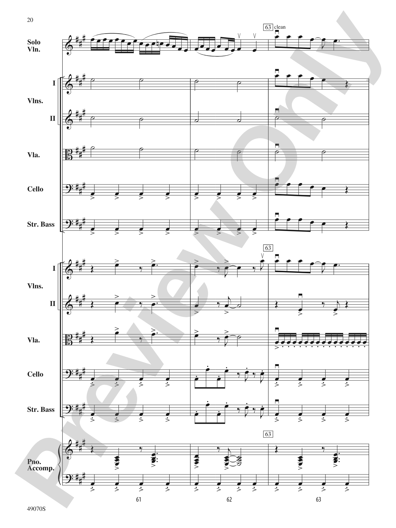 Crazy Train: String Orchestra Conductor Score & Parts