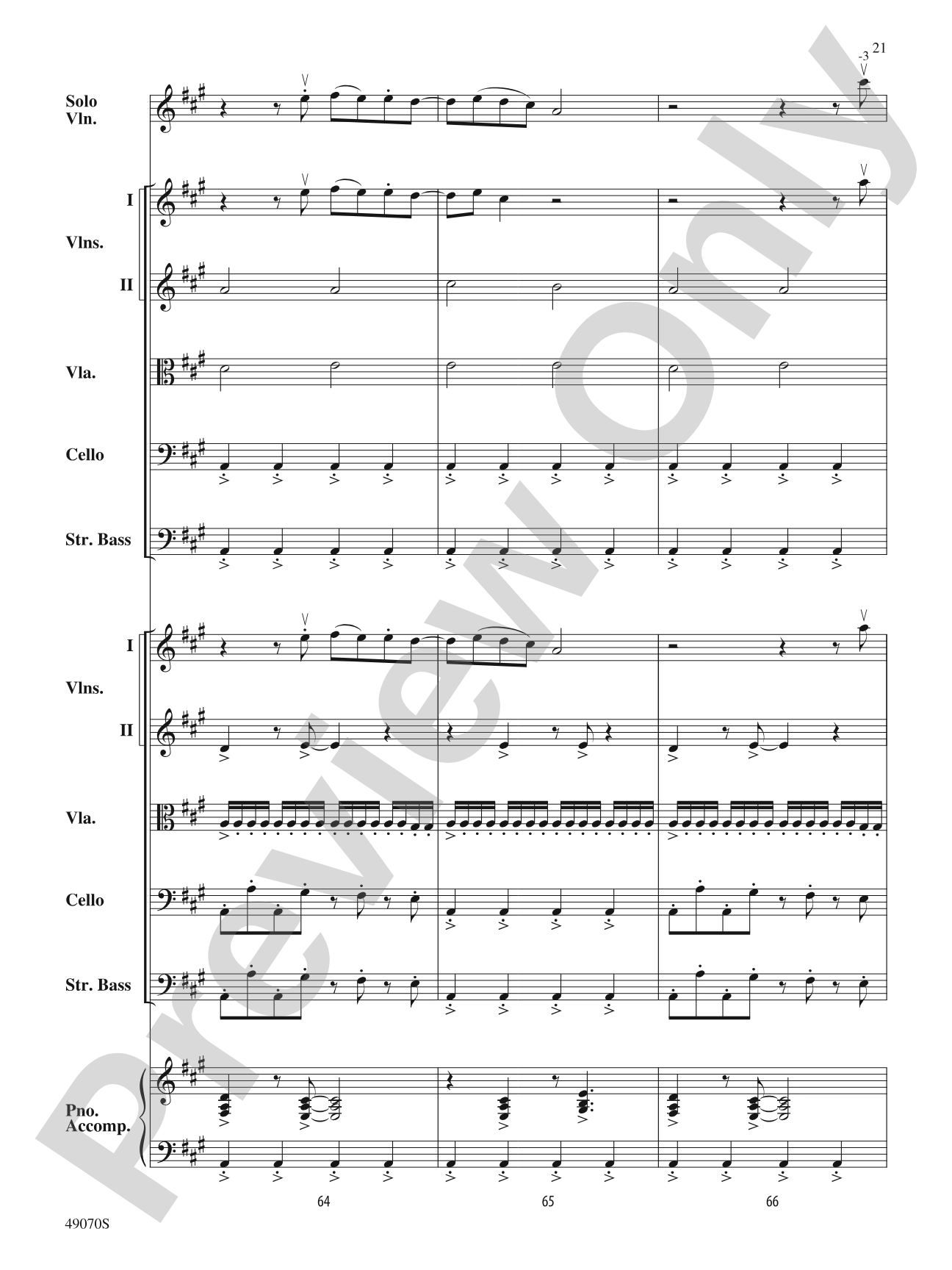 Crazy Train: String Orchestra Conductor Score & Parts