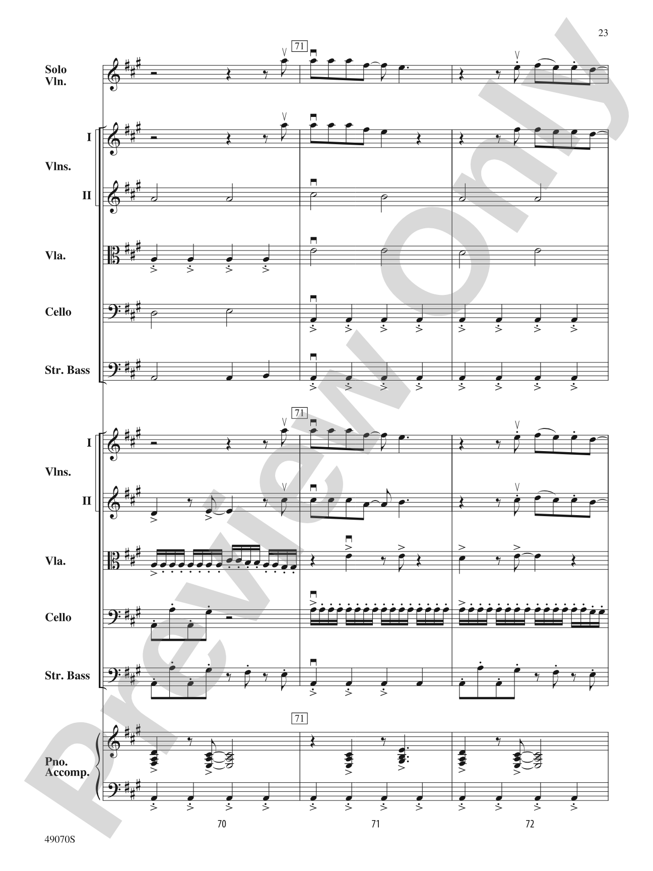 Crazy Train: String Orchestra Conductor Score & Parts