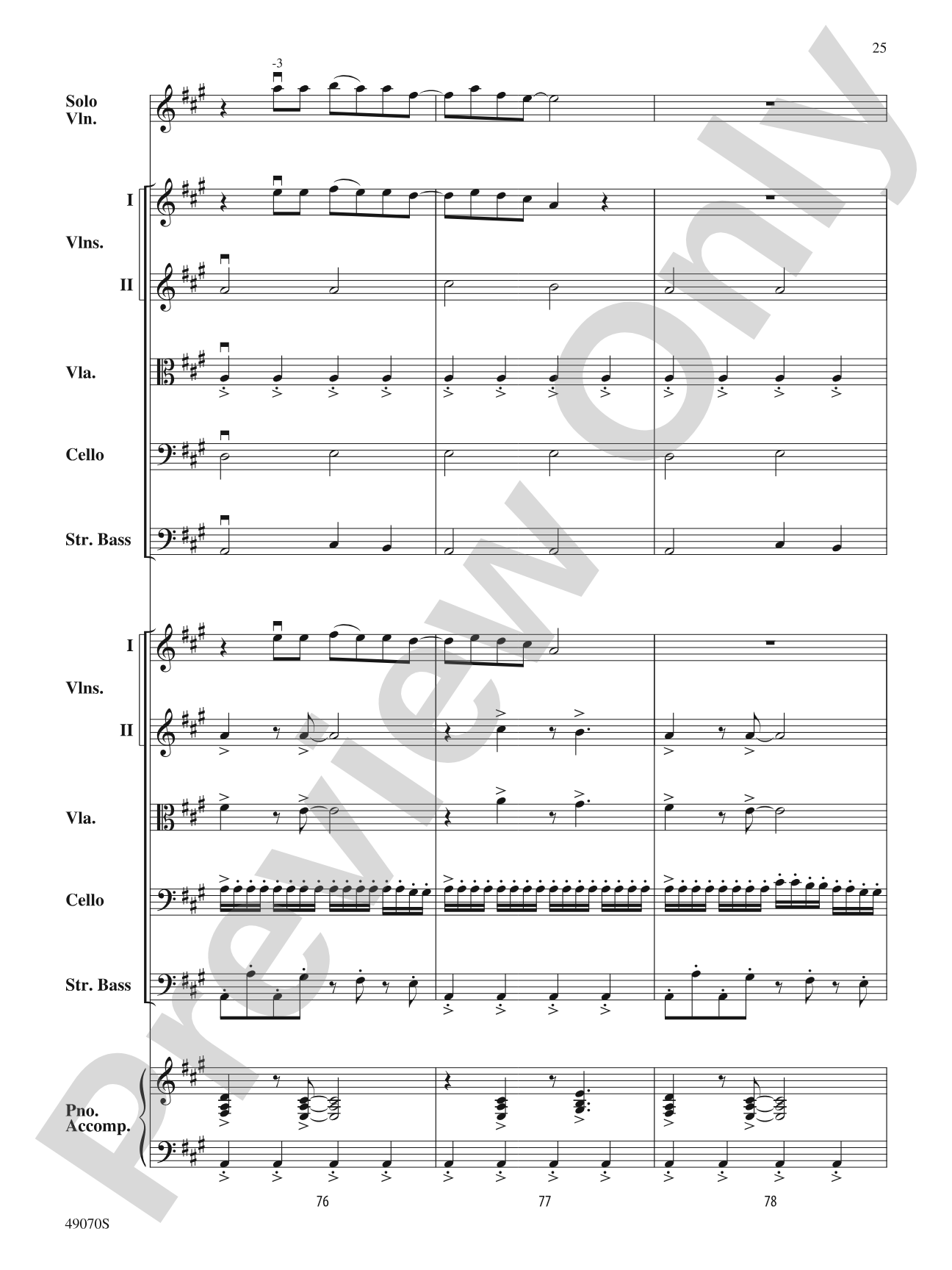 Crazy Train: String Orchestra Conductor Score & Parts