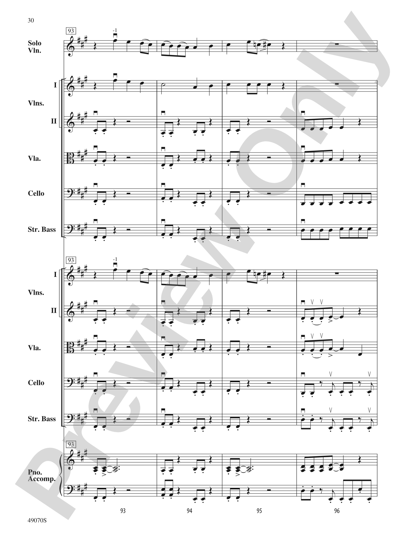 Crazy Train: String Orchestra Conductor Score & Parts