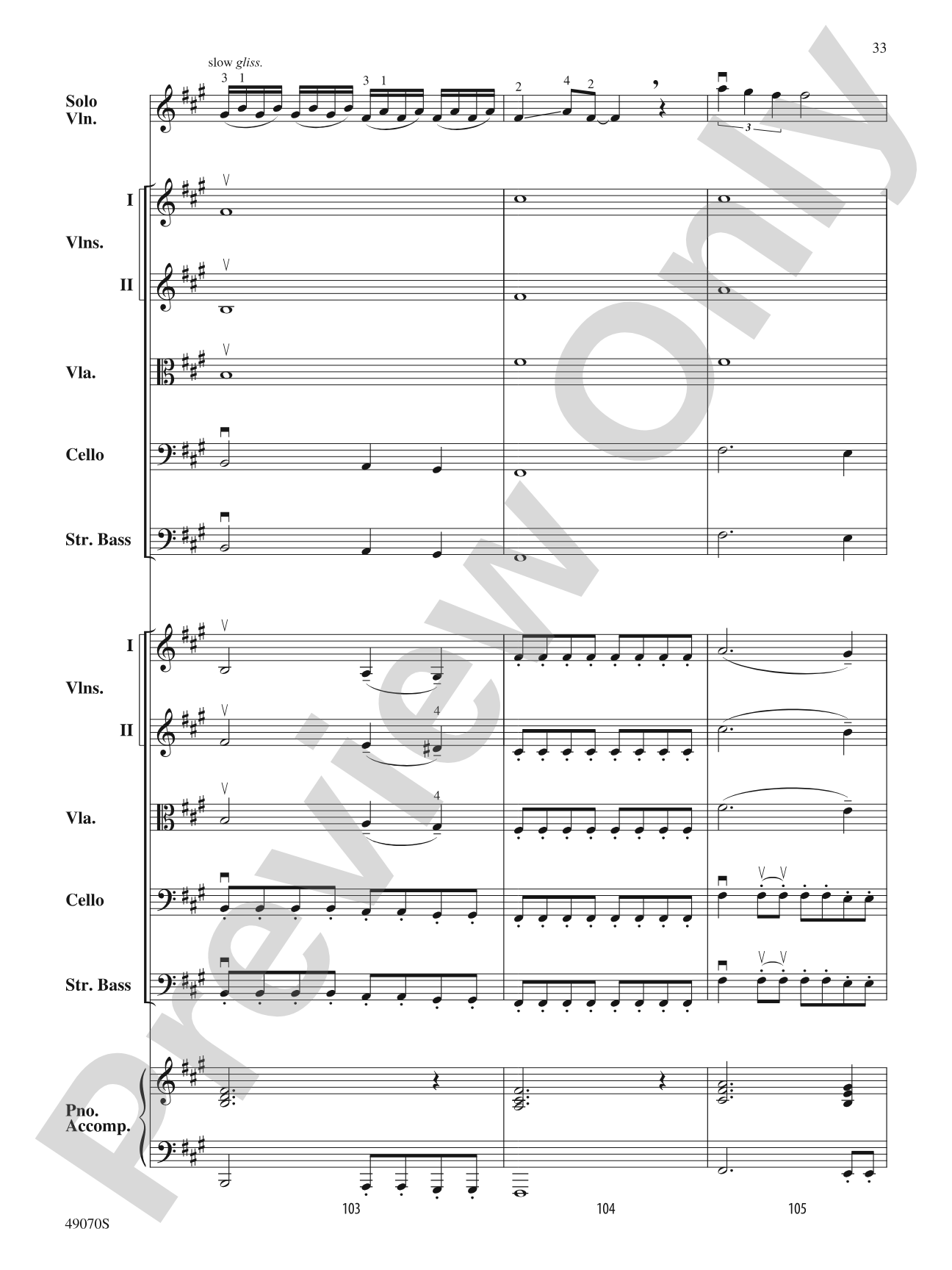 Crazy Train: String Orchestra Conductor Score & Parts