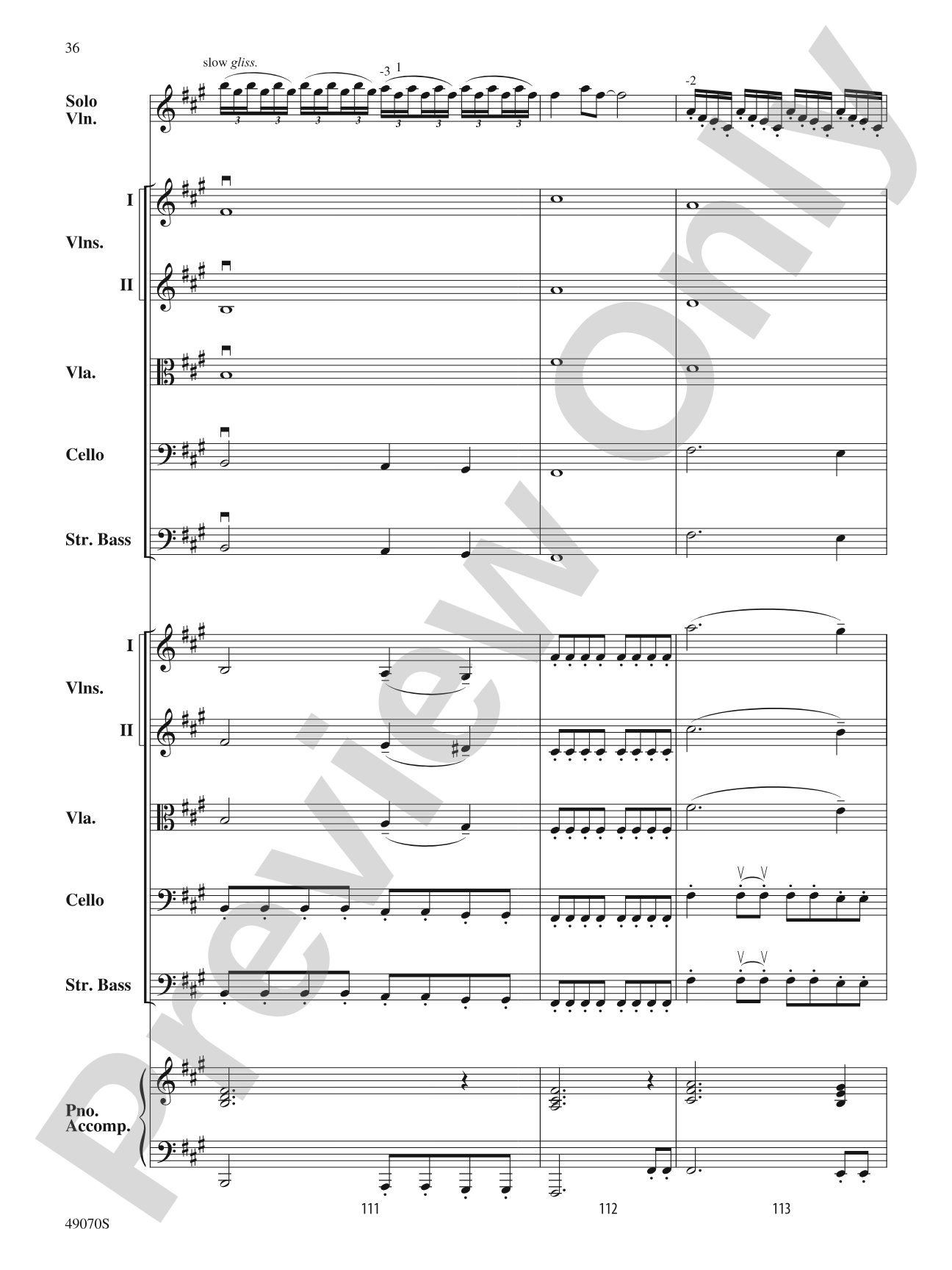 Crazy Train: String Orchestra Conductor Score & Parts