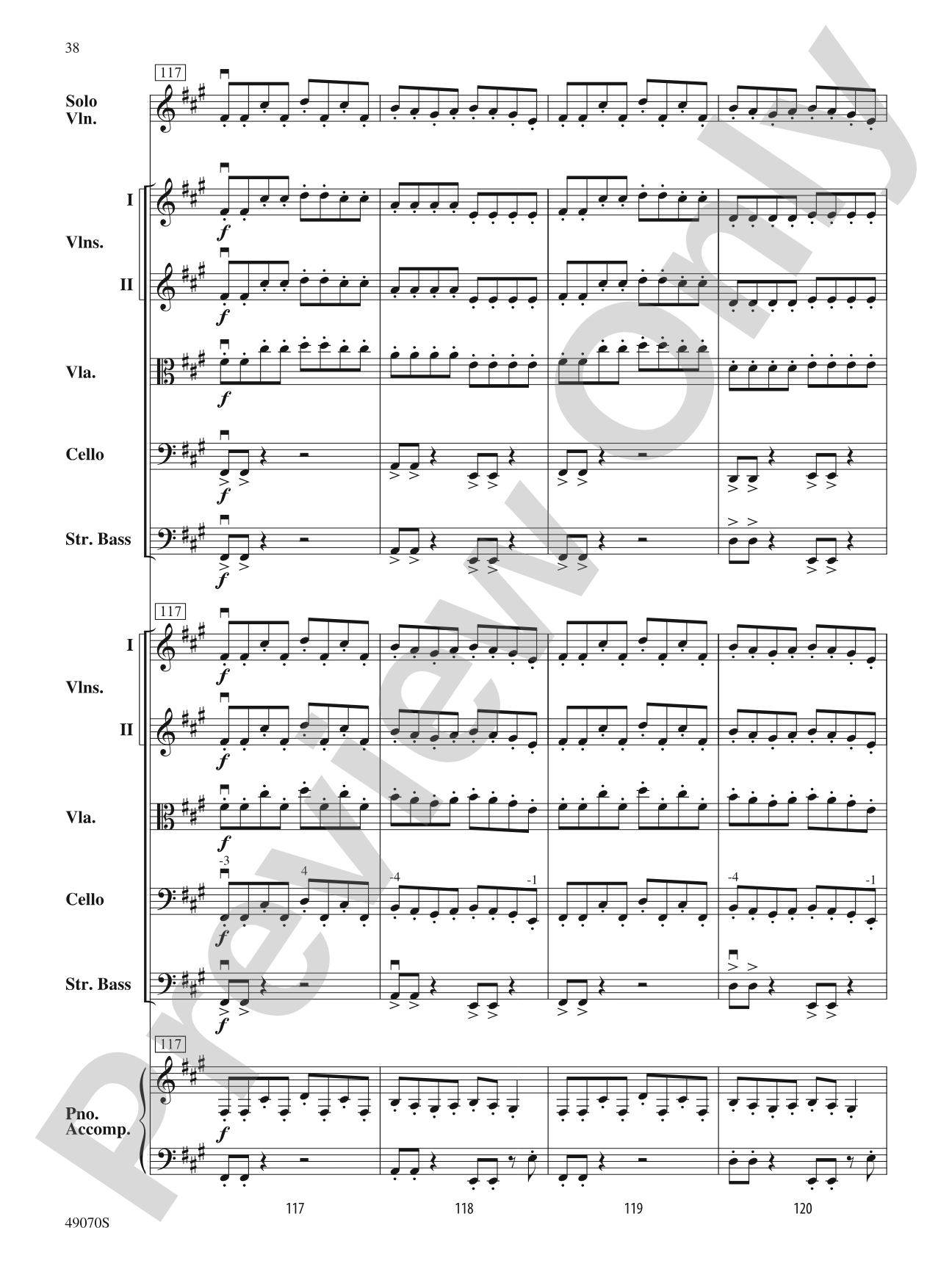 Crazy Train: String Orchestra Conductor Score & Parts