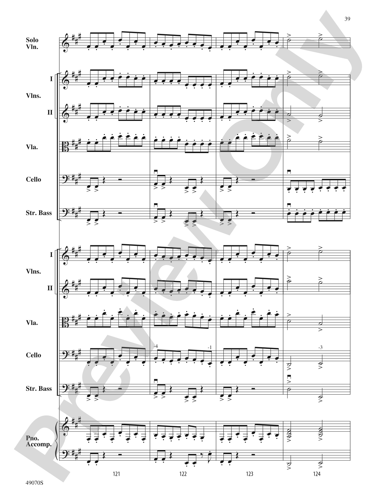 Crazy Train: String Orchestra Conductor Score & Parts